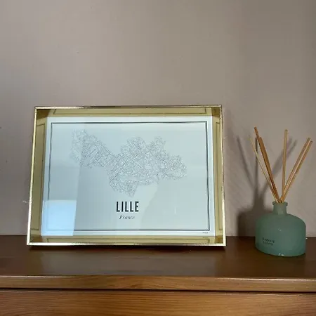 T2 De 45m2 A 10mn De Lille, Proche Metro Et Station Vlille Apartment *